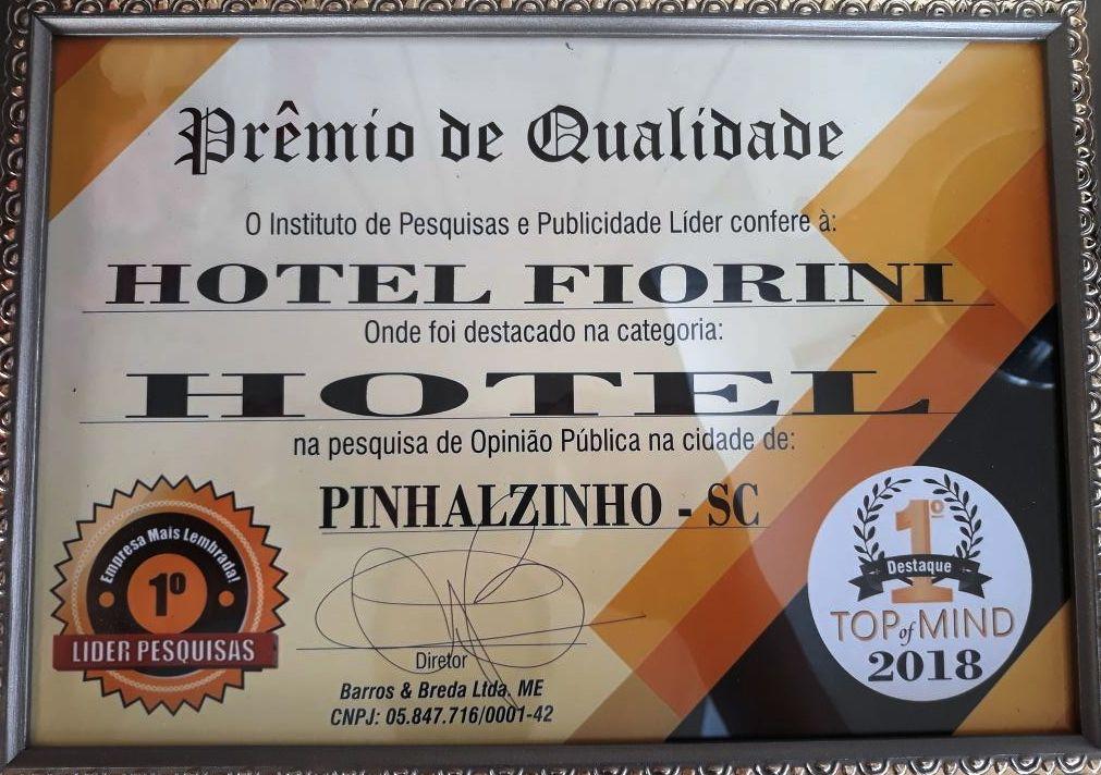 Hotel Fiorini Ltda Pinhalzinho  Eksteriør billede